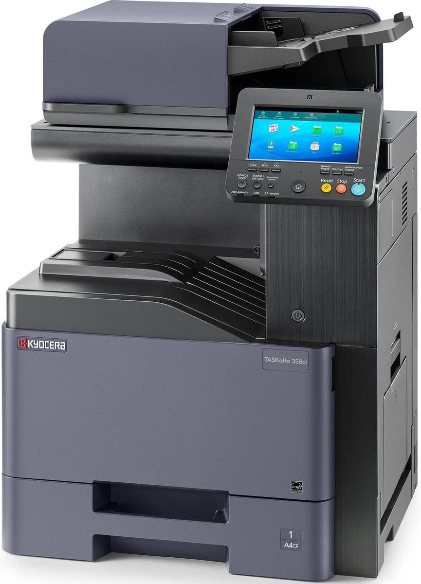 МФУ лазерный Kyocera TASKalfa 358ci (базовый блок) цветная печать, A4, цвет черный [1102v43nl0]